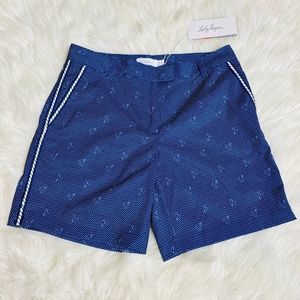 Bon Voyage Nautical Sail Shorts Navy Estate